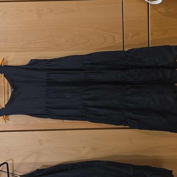 Eileen Fisher Crinkled Silk Dress With Slip, Size Small, VGUC, Chic! - Picture 8 of 8